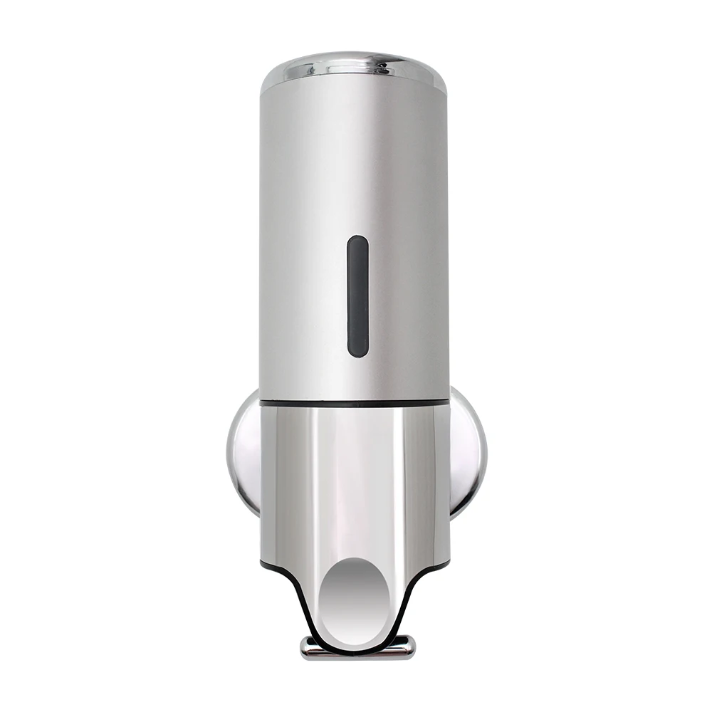 Kitchen or Hotel Liquid Hand Soap Dispenser Stainless Steel Single/Double Head 500ml Bathroom Accessories Shampoo Dispenser