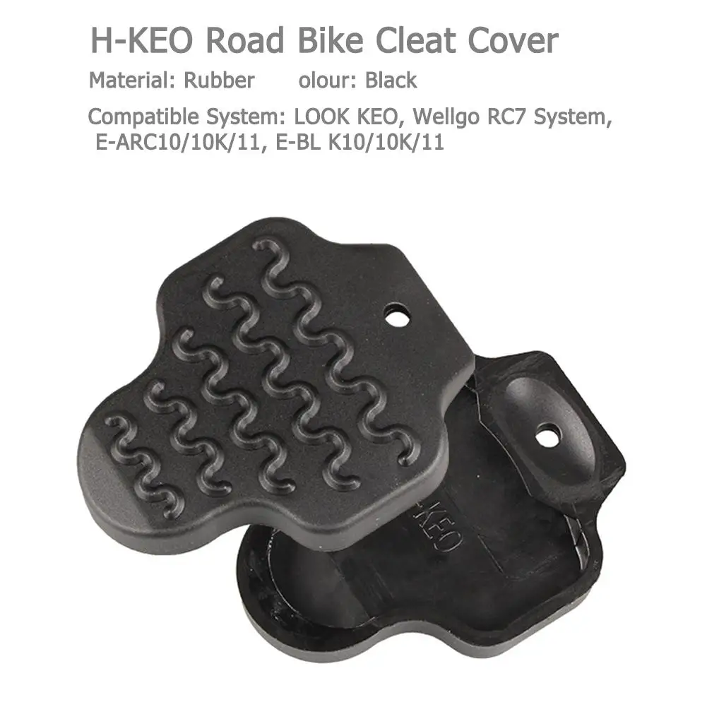 1 пара резиновых клеевых чехлов для Shimano SPD SL/LOOK KEO/Wellgo RC7/LOOK Delta/Wellgo RC5 системные шипы