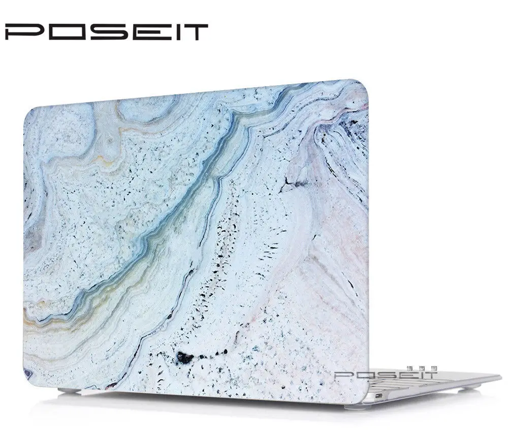 Пластиковый жесткий чехол + прорезиненная крышка клавиатуры только для Apple Macbook