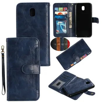 

2 In 1 Vintage Wallet Leather Case For Samsung Galaxy J3 2016 A5 J3 J5 J7 2017 J4 J6 2018 Diary Book Magnetic Cover J6 J4 Plus