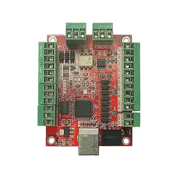 12-24 В 4 оси 100 кГц ЧПУ MACH3 USB карты гладкой шагового двигателя карты контроллера коммутационная плата для ЧПУ гравировка