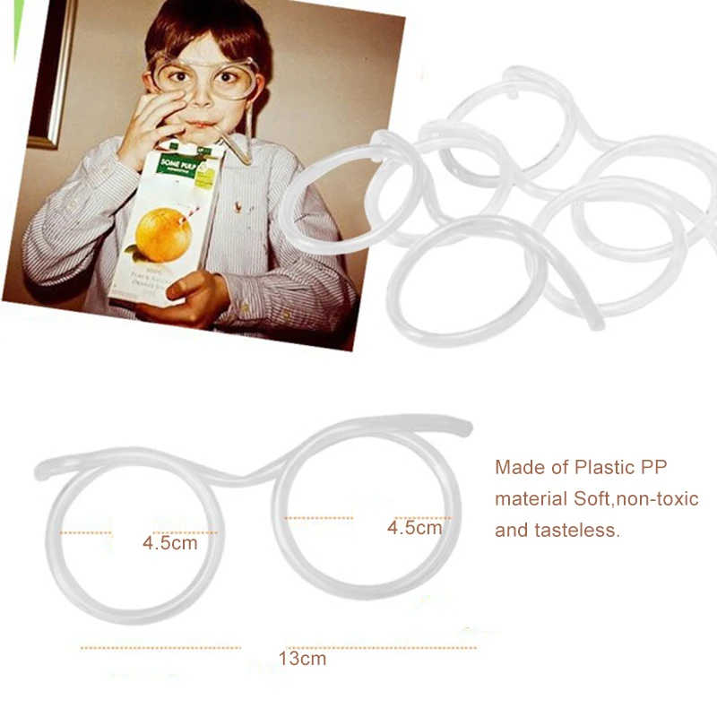 glasses straws