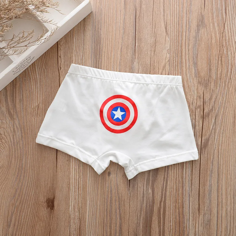 HPBBKD 5pcs/lot Kids Boys Underwear Cartoon Children's Shorts Panties for Baby Boy Boxers Panty Teenager Underpants 2-14T BU013