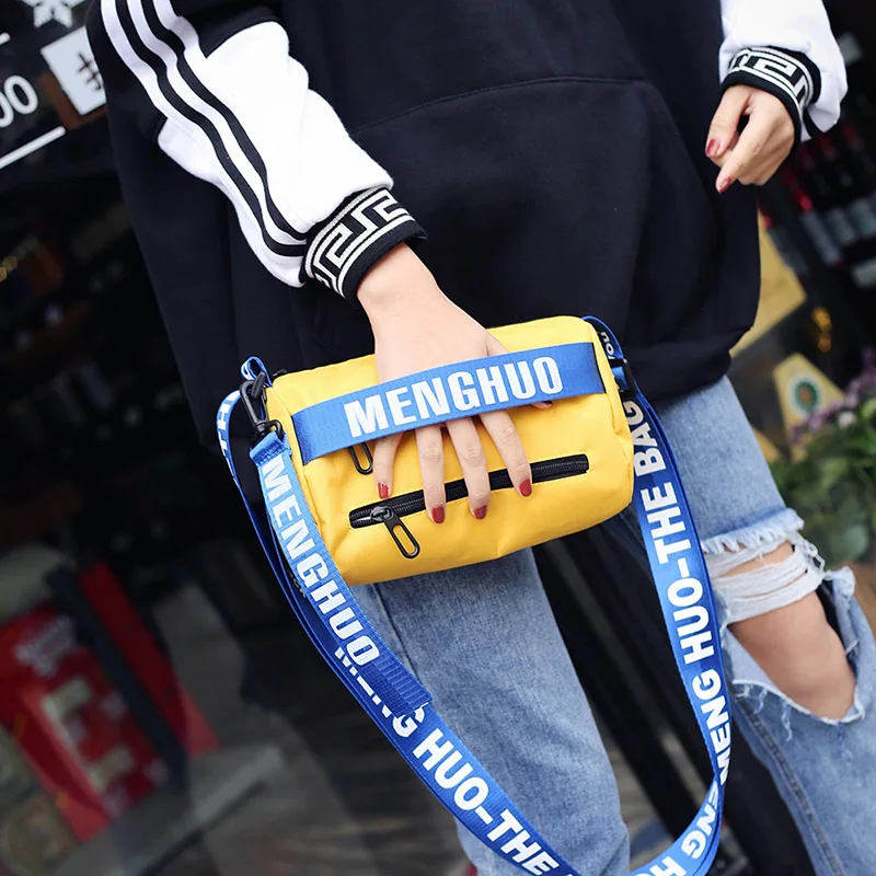 New 6 Colors Hot Ribbon Small Shoulder Crossbody Bags Designer Brand Ladies Clutch Hand Bags Nylon Leisure Women Messenger Bags (15)