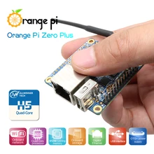 Orange Pi Zero Plus: H5 Chip четырехъядерный Cortex-A53 с открытым исходным кодом 512 Мб макетная плата за пределами Raspberry Pi