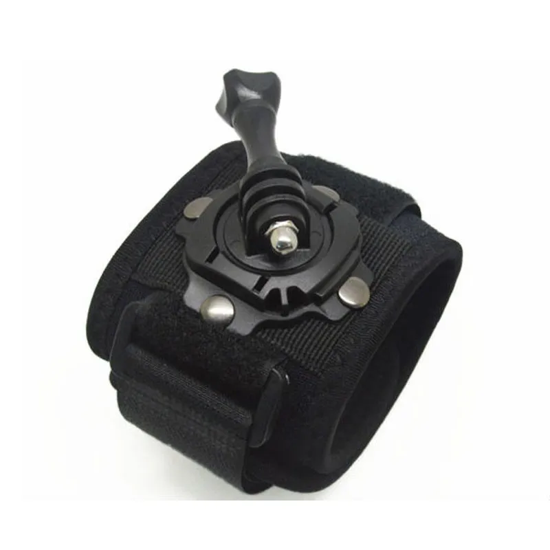360 Degree Hand Band Strap Mount For GoPro Hero 7/6/5/4/3/3+/2/1/5Session SJCAM SJ4000 Xiaomi Yi 4K | Электроника