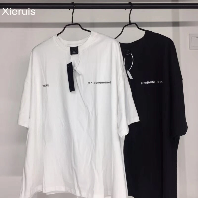 Xieruis 2018ss 1:1 Version Peaceminusone Vogue T Shirt Men Women 