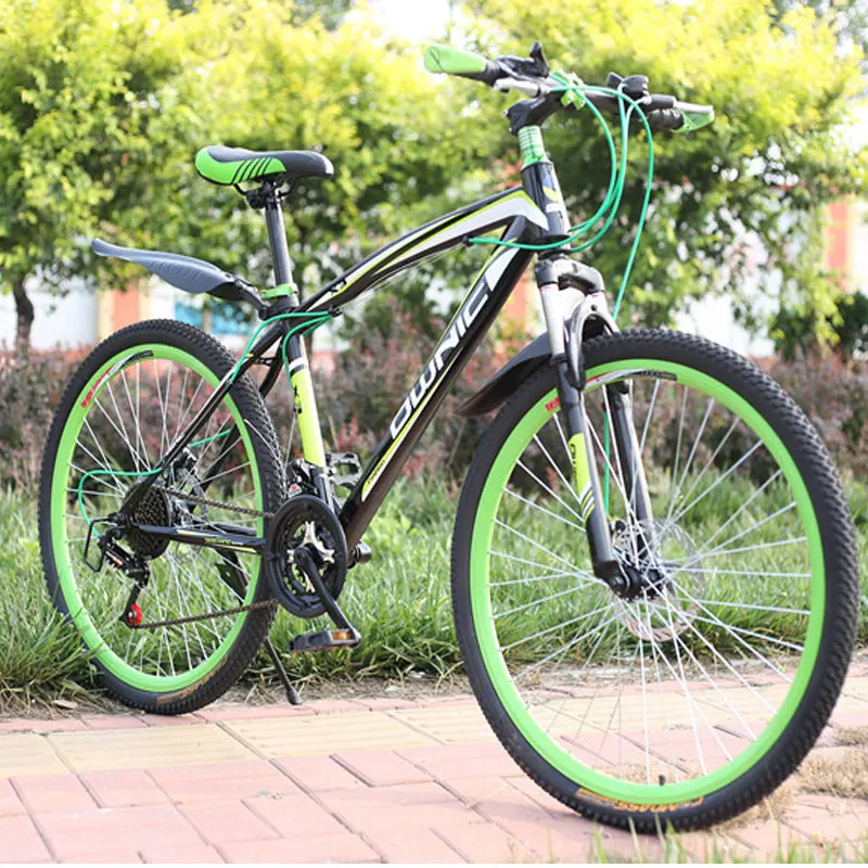 Mountain Bike 26 Inches 21 Speed Double Disc Brake Double Disc Brake Student Bicycle Mountain Bike 26 Inches 21 Speed Double Disc Brake Double Disc Brake Student Bicycle