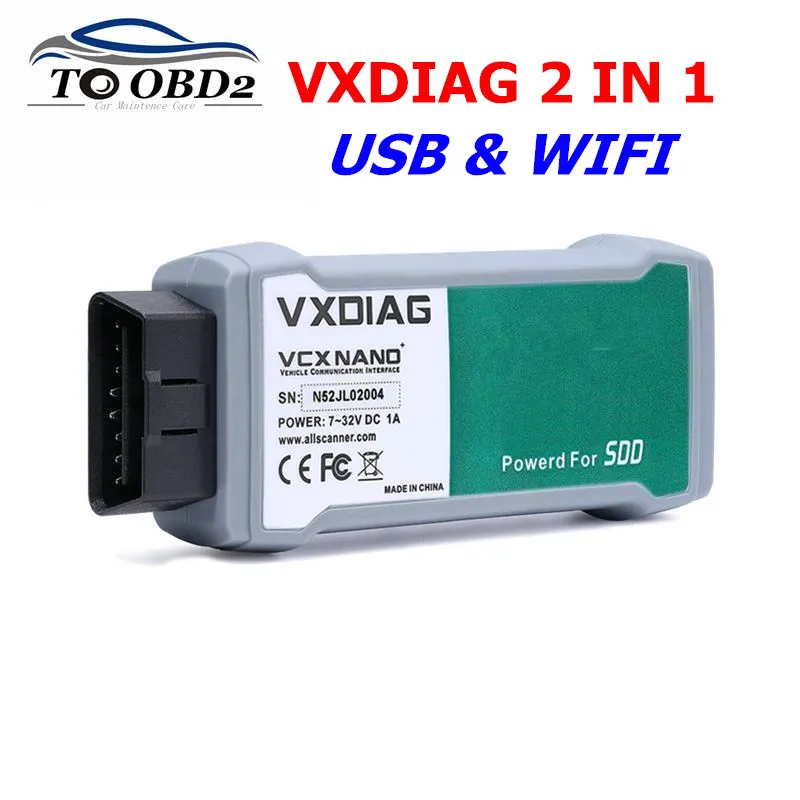 VXDIAG VCX NANO USB и Wi Fi версия JLR SDD V154 для Land Rover Jaguar 2 в 1 автоматический профессиональный
