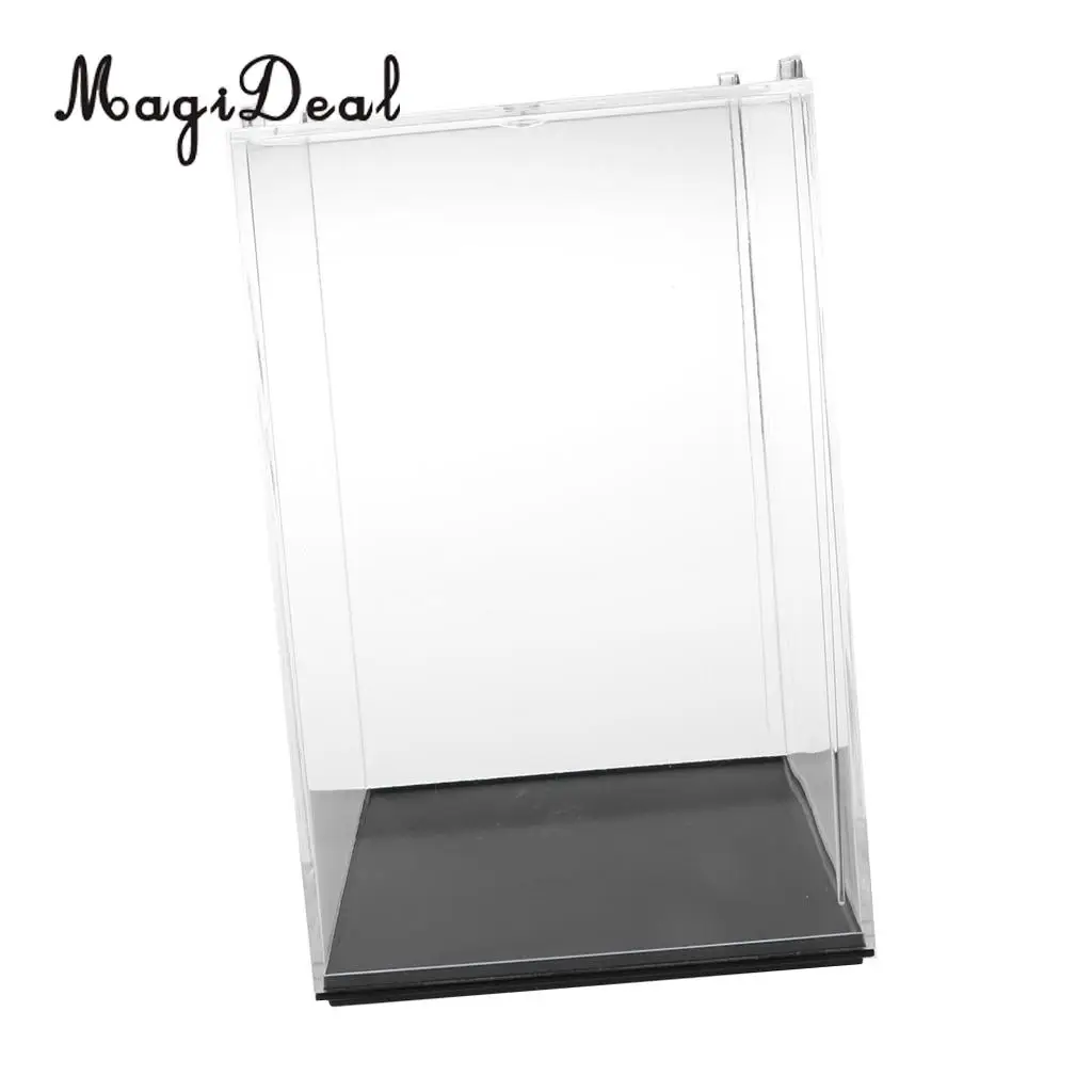 10x10x14cm Acrylic Model Display Case Dustproof Protection Display Box for Model Action Figures Accessory