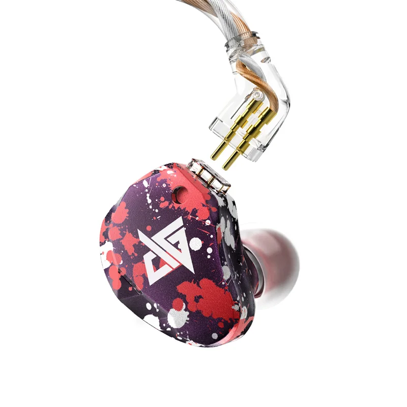 

AK Newest AUGLAMOUR RT-3 1DD+2BA Knowles Hybrid Technology In ear Monitor Earphone HIFI Bass Headset Earbud Earhook Headplug CNC