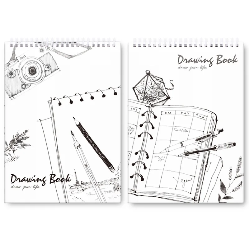 

73364 Blank sketch book sketchbook sketch hand painting this professional art note painting book stationery