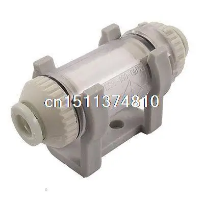 

ZFC100-06B 6mm OD Tube Push In One Touch Fitting Nitrogen Air Suction Filter