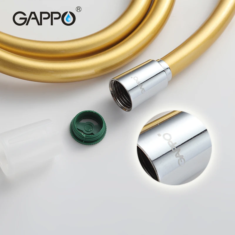 GAPPO 1 pc عالية الجودة 1.5 m الذهب PVC خرطوم استحمام مرن دش خرطوم مرنة السباكة خرطوم ل handshower خرطوم الأنابيب GA47-6 GAPPO 1 pc عالية الجودة 1.5 m الذهب PVC خرطوم استحمام مرن دش خرطوم مرنة السباكة خرطوم ل handshower خرطوم الأنابيب GA47-6