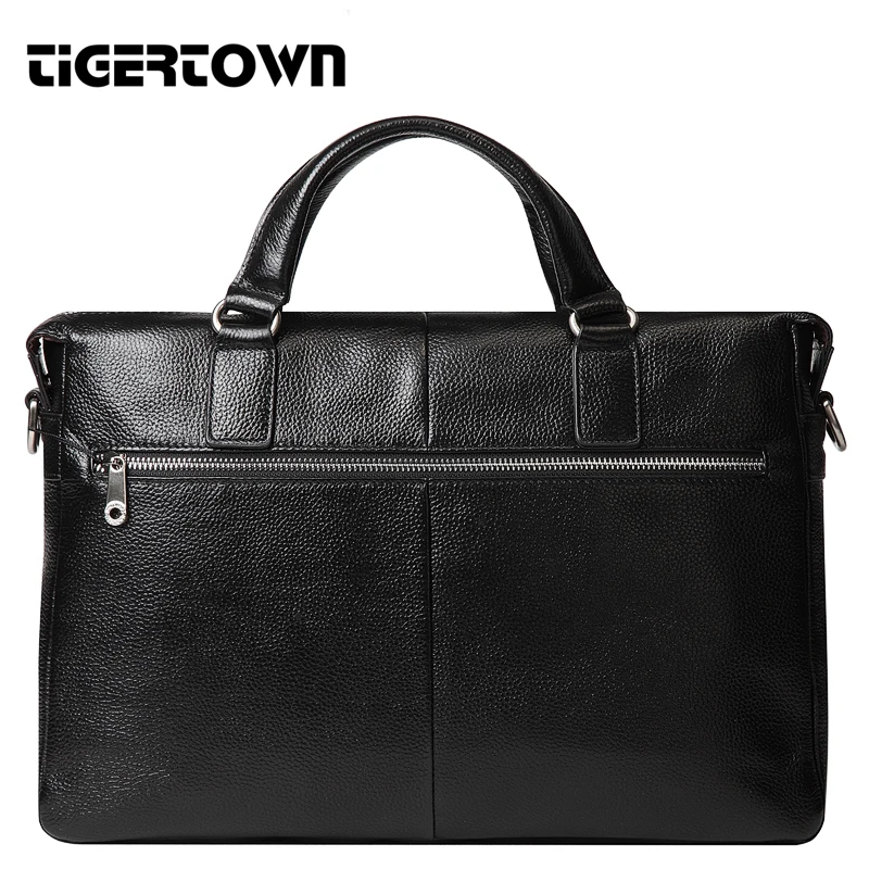 Мужская повседневная сумка TigerTown 2021 из натуральной воловьей кожи портфель на