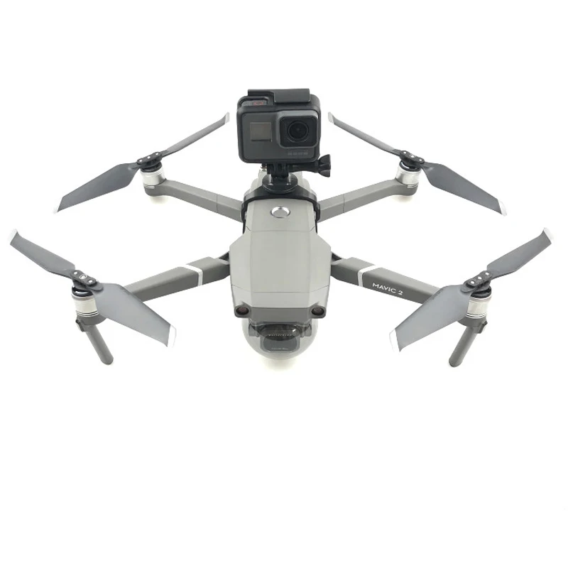 For Gopro Hero 5 4 3 Action Camera Panoramic camera extended bracket holder For DJI Mavic 2 pro zoom Drone 1 (1)