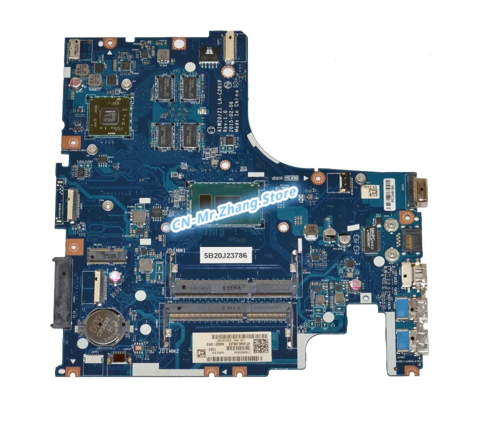 Материнская плата SHELI для ноутбука Lenovo модель 5B20J23786 Z51-70 R7 M360 GPU 2 Гб RAM DDR3L Test 100%