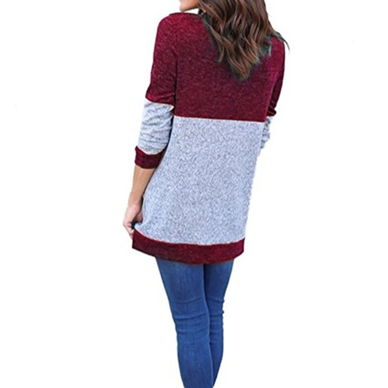 INDJXND Autumn Winter Sweater Women 2018 Knit High Elastic Jumper Women Sweaters And Pullovers Female Stitching Tops Pull Femme INDJXND Autumn Winter Sweater Women 2018 Knit High Elastic Jumper Women Sweaters And Pullovers Female Stitching Tops Pull Femme