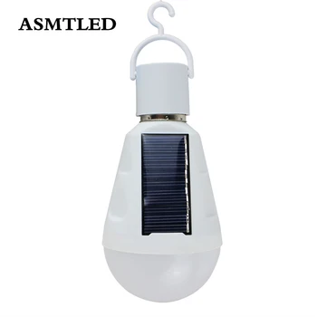 

E27 7W Solar panel LED bulb LED Solar Lamp Solar Power IP65 LED Light Outdoor Solar Lamp Spotlight Garden Light Emergency Lamp