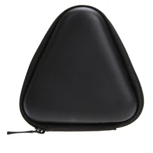 Палец spiner Игрушечные лошадки сумка кожа флип Тип пальца гироскопа Треугольники коробка Наушники ЕВА коробка для хранения