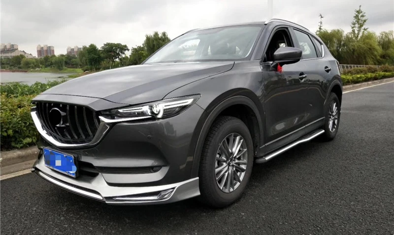 Подходит для Mazda CX-5- наборы для тела Решетка передняя губа задняя губа боковые ступени для Mazda CX-5 Modificate