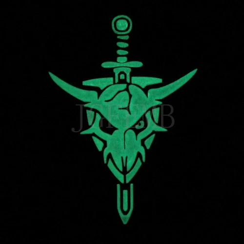 

Luminous Robotech Macross SKULL PLATOON 3D PVC patch PB452