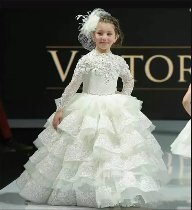 “ Vestido de Baile Longo Meninas Pageant Vestido Graduação