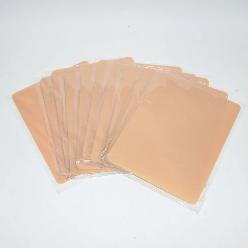 

Pro 10pcs Top Quality Permanent Makeup Eyebrow Lip 20 x 15cm Blank Tattoo Practice Skin Sheet for Needle Machine Supply Kit