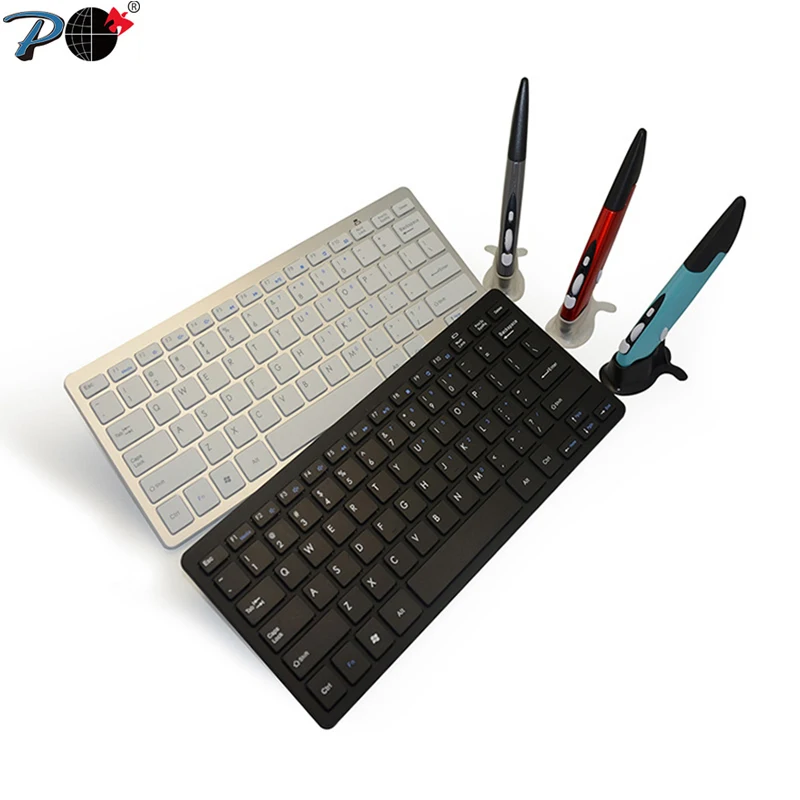 P Wireless Keyboard Mouse Combo, Mini Keyboard/Optical Pen Mouse Combos
