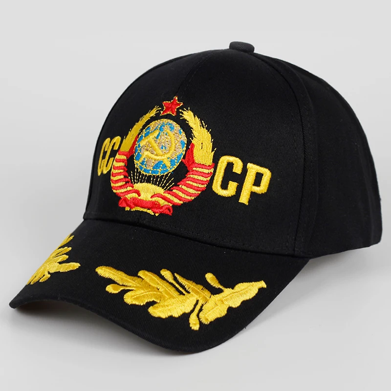 Новинка CCCP СССР Бейсболка унисекс Регулируемый хлопок CCCP вышивка snapback шляпа модные кепки спортивные шапки для мужчин