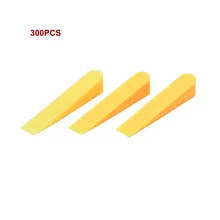 300 шт./пакет клинья для Система Выравнивания и Укладки Плитки пола система укладки плитки желтый