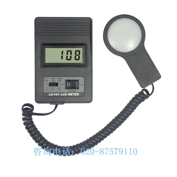 

Instrument and meter for measuring luminosity of environment around LX 101 digital illuminance meter
