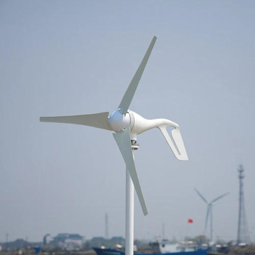 

Small wind generator 400w rated, 400W wind turbine generator, 3 blades windmill +wind/solar hybrid controller (LCD display).
