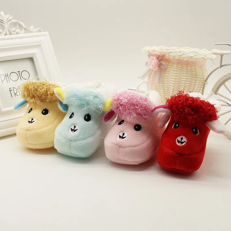 

Winter Baby Girls Boys Warm shoes First Walkers Soft Cloth Cute lamb Warm Cotton Boots Shoe