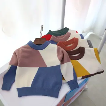 

Pattern Casual Style Autumn Knitted Boys Sweaters Winter Kids Knitted Sweaters and Pullover Casual Kids Cardigan Tops