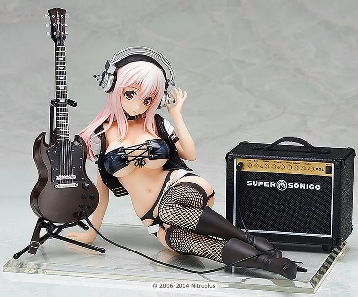 Игрушка мечты FURYU SONICO игрушки фигурка супер Соник купальник Ver. Сексуальные ПВХ Джинсы Sonic аниме Фигурное бикини сексуальная девушка фигурка