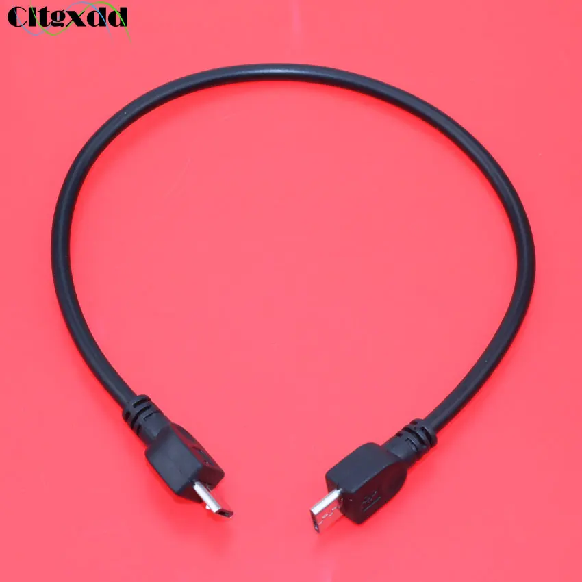 

Cltgxdd 1PCS Micro USB OTG Cable Male to Male Converter Adapter Data Charging Cord 5-pin Micro USB Extension Cable