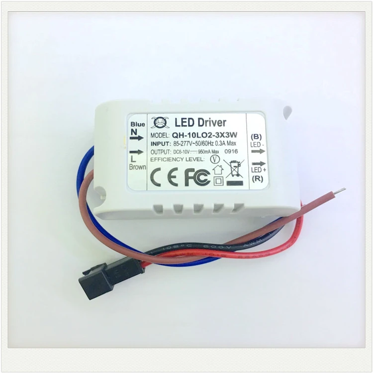 1 5 10 шт. изолированный светодиодный драйвер 900mA 10W 2X3W 3X3W AC 110V 220V к DC 6 10V источник