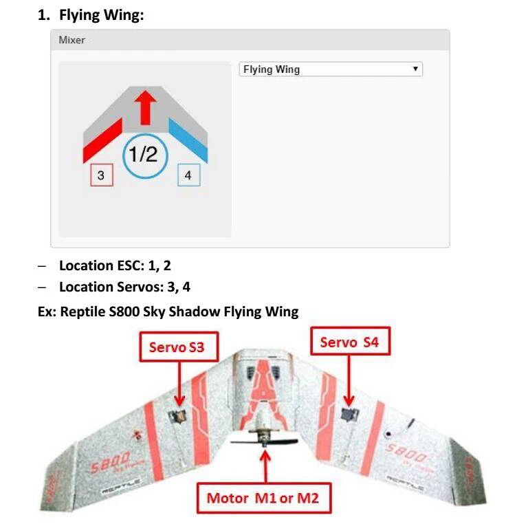 F4 Fixed-wing Flying wing FPV INAV Flight Control-6