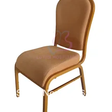 Роскошные Укладки алюминиевый стул для банкета LUYSI3188