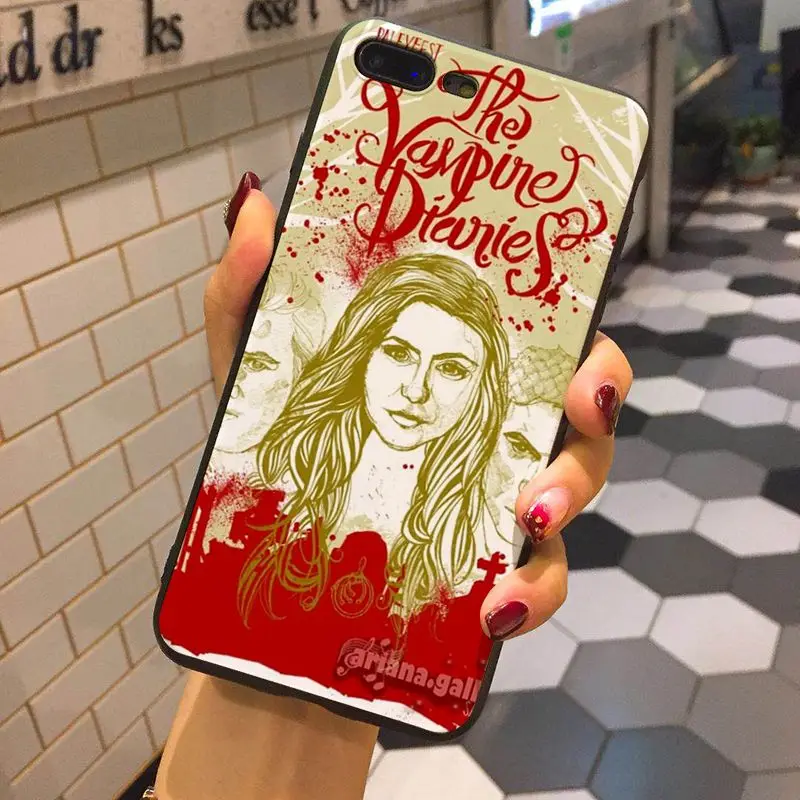 Retro poster The Vampire Diaries