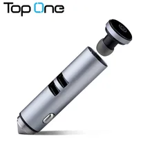 Оригинальная Беспроводная bluetooth-гарнитура Excelvan H9 с автомобильным зарядным устройством, два usb-порта 2,1 А, один стерео наушник для вождения, порты S