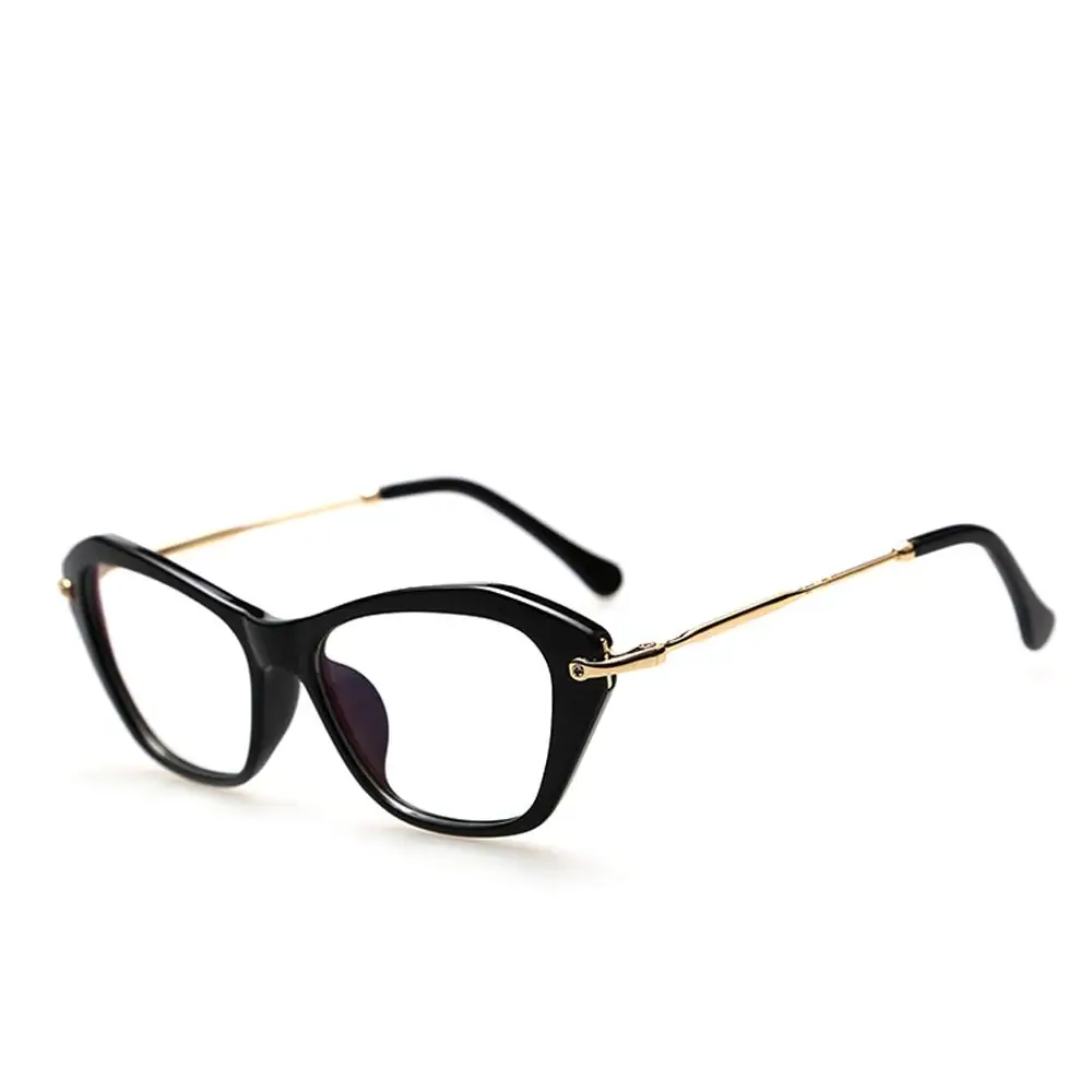 Женские ретро сексуальные очки оправа мода кошка прозрачные линзы женские очки для глаз - Цвет оправы: style1