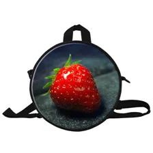 Прочные 3D фрукты печати модные дорожные аксессуары для 18-30 дюймов тележки чемоданы путешествия чемодан защитный чехол Клубника