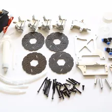 FVITEU 4 колеса гидравлический тормоз Комплект для 1/5 HPI Baja 5b ss Rovan King мотор