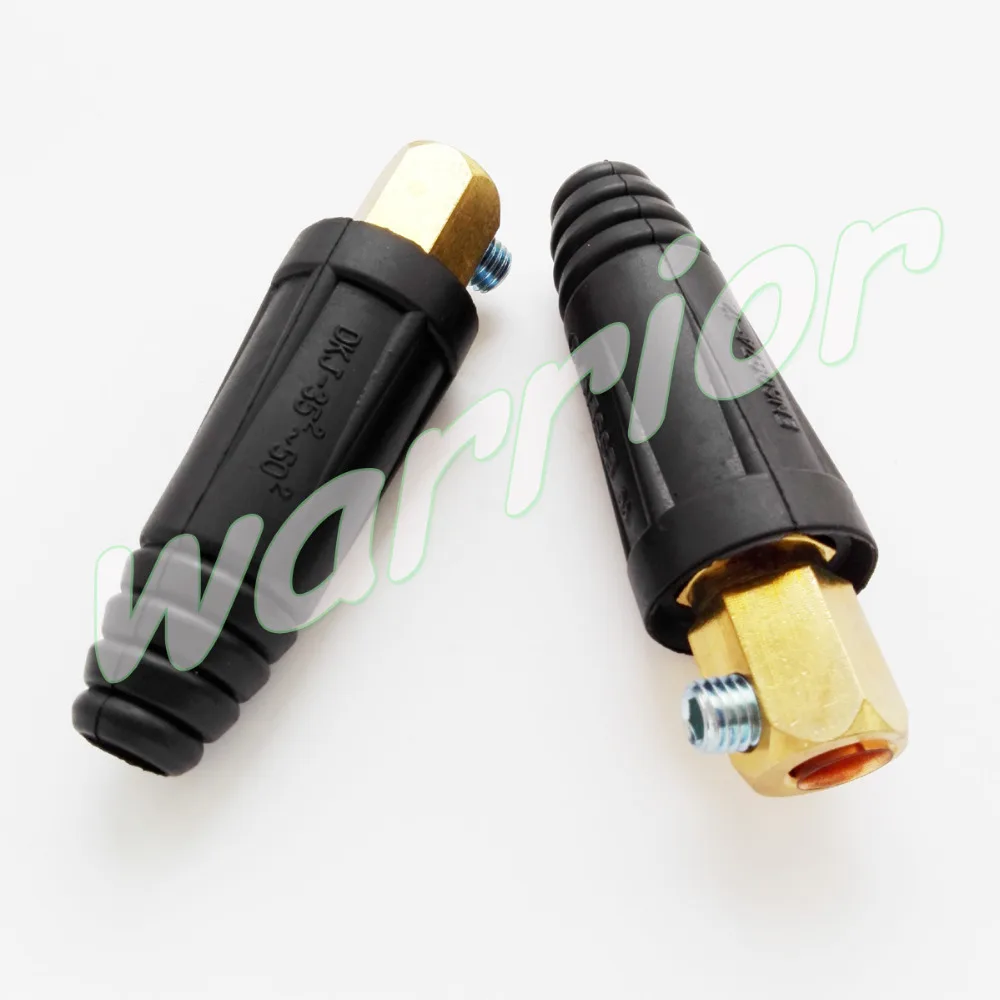 Conector de Cable hembra, Conector de ajuste rápido estilo europeo 200Amp-300Amp, 35-50, 2 uds.