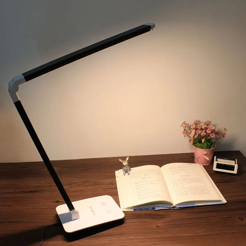 4 уровня сенсорный диммер светодиодные настольные лампы складной стол LED Lamba