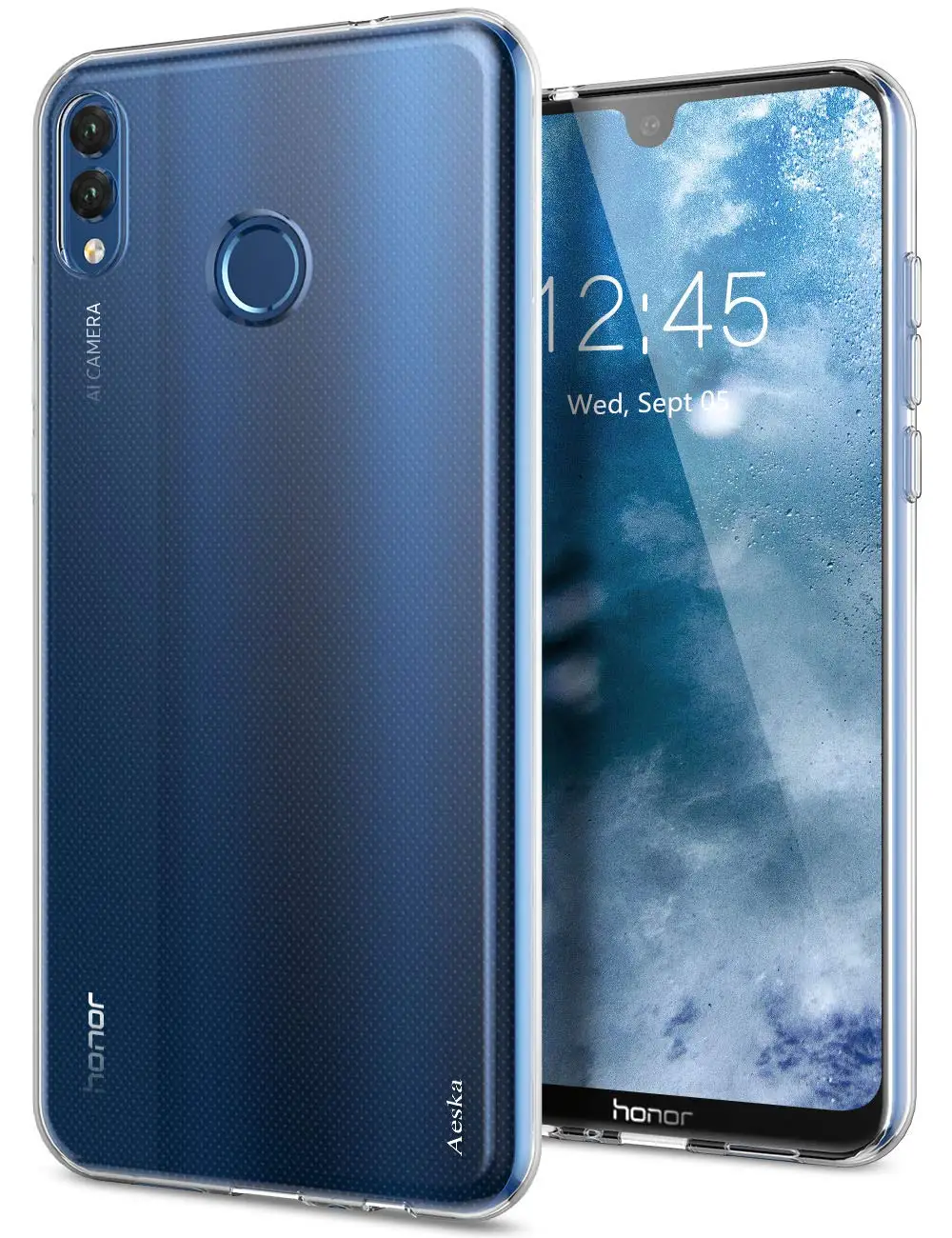 

Fit Crystal Clear Transparent Case For Huawei Honor 8X Soft TPU Rubber Gel Bumper Back Cover