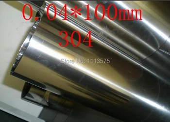 

0.04 thickness 0.04*100mm authentic 304 321 316 stainless steel col rolled bright thin foil tape strip sheet plate coil roll