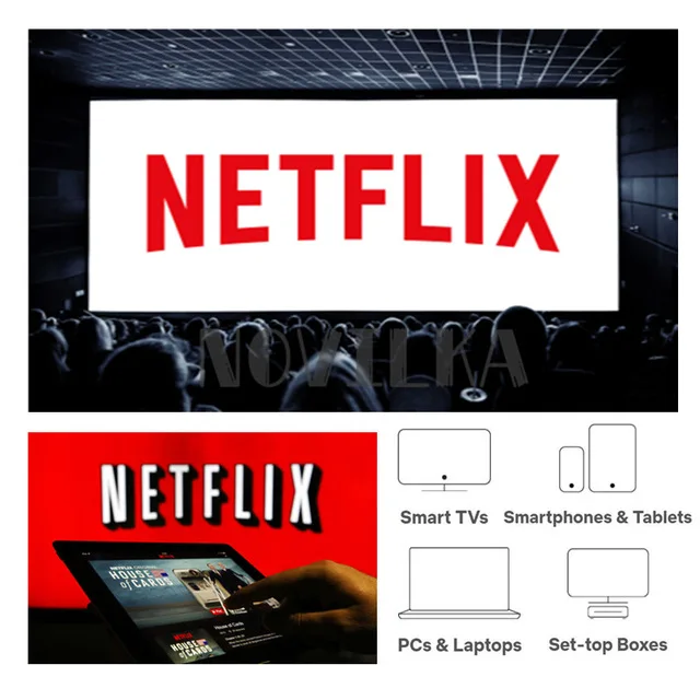 

Netflix HD Account for 1 Month Original 4K Premium Netflix Account for One Screen
